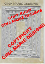 Load image into Gallery viewer, Gina Marie Metal cutting die - Wonky Rectangle