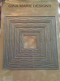 Gina Marie Metal cutting die - Wonky Square