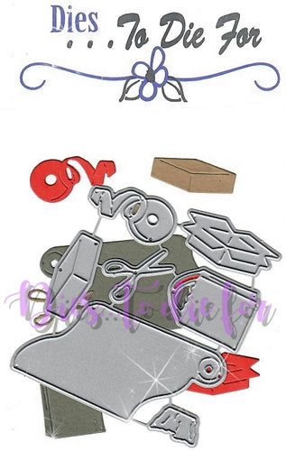 Dies ... to die for metal cutting die - Wrapping paper set - Holidays or Party