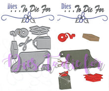 Load image into Gallery viewer, Dies ... to die for metal cutting die - Wrapping paper set - Holidays or Party