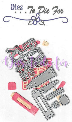 Dies ... to die for metal cutting die - You're the Balm - with Lip balm